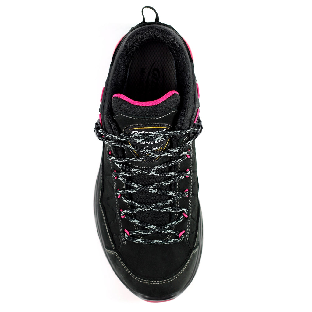 Ladies Bodmin Black Walking Shoe
