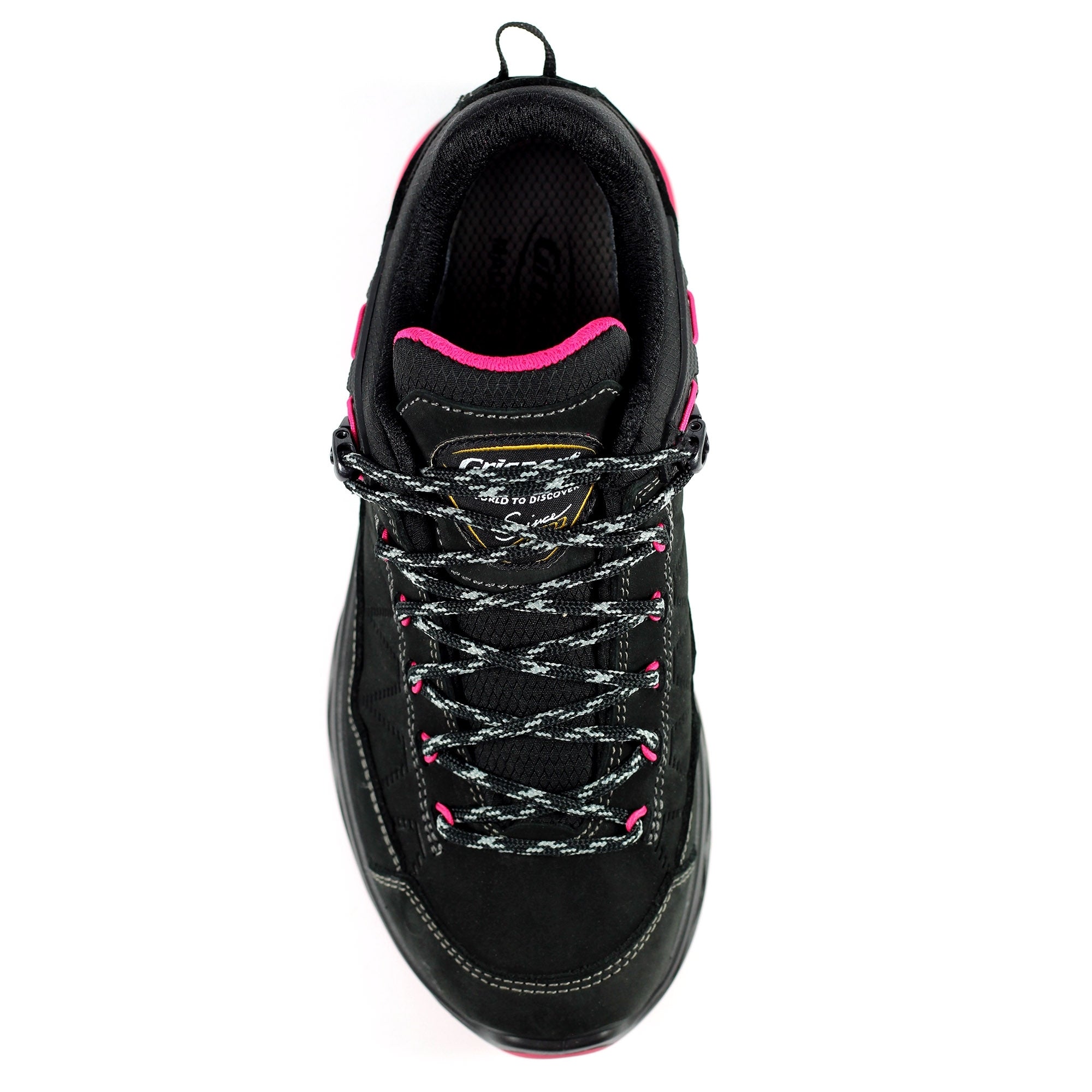 Ladies Bodmin Black Walking Shoe