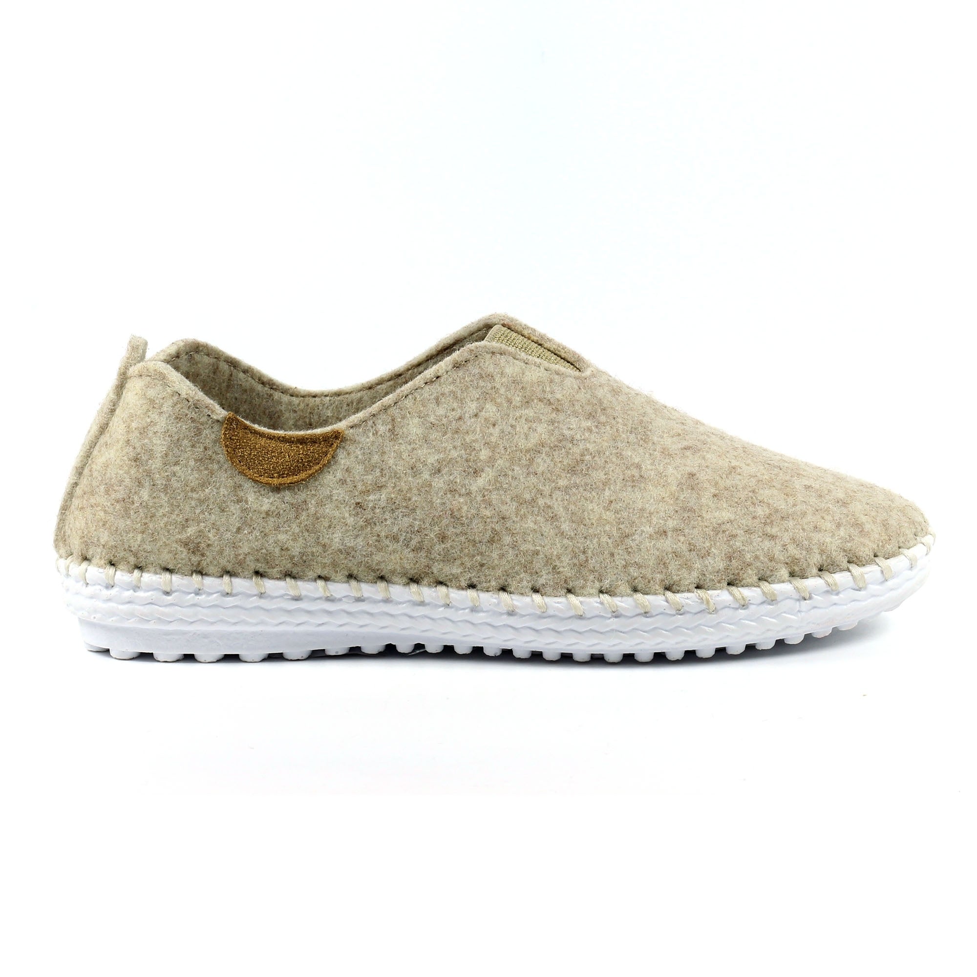 Colette Beige Full Slipper