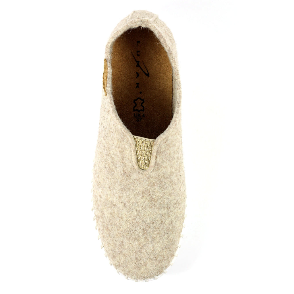 Colette Beige Full Slipper