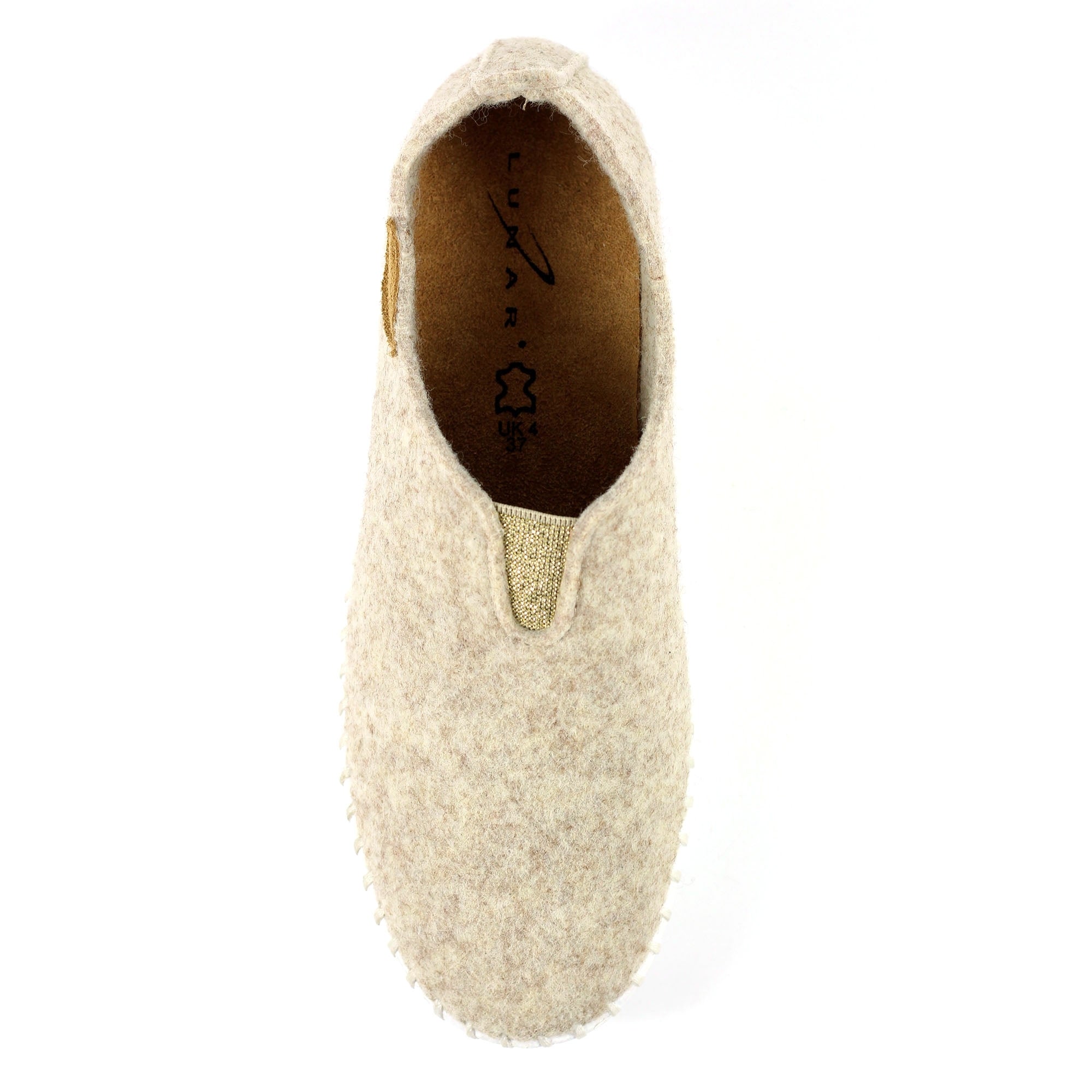 Colette Beige Full Slipper