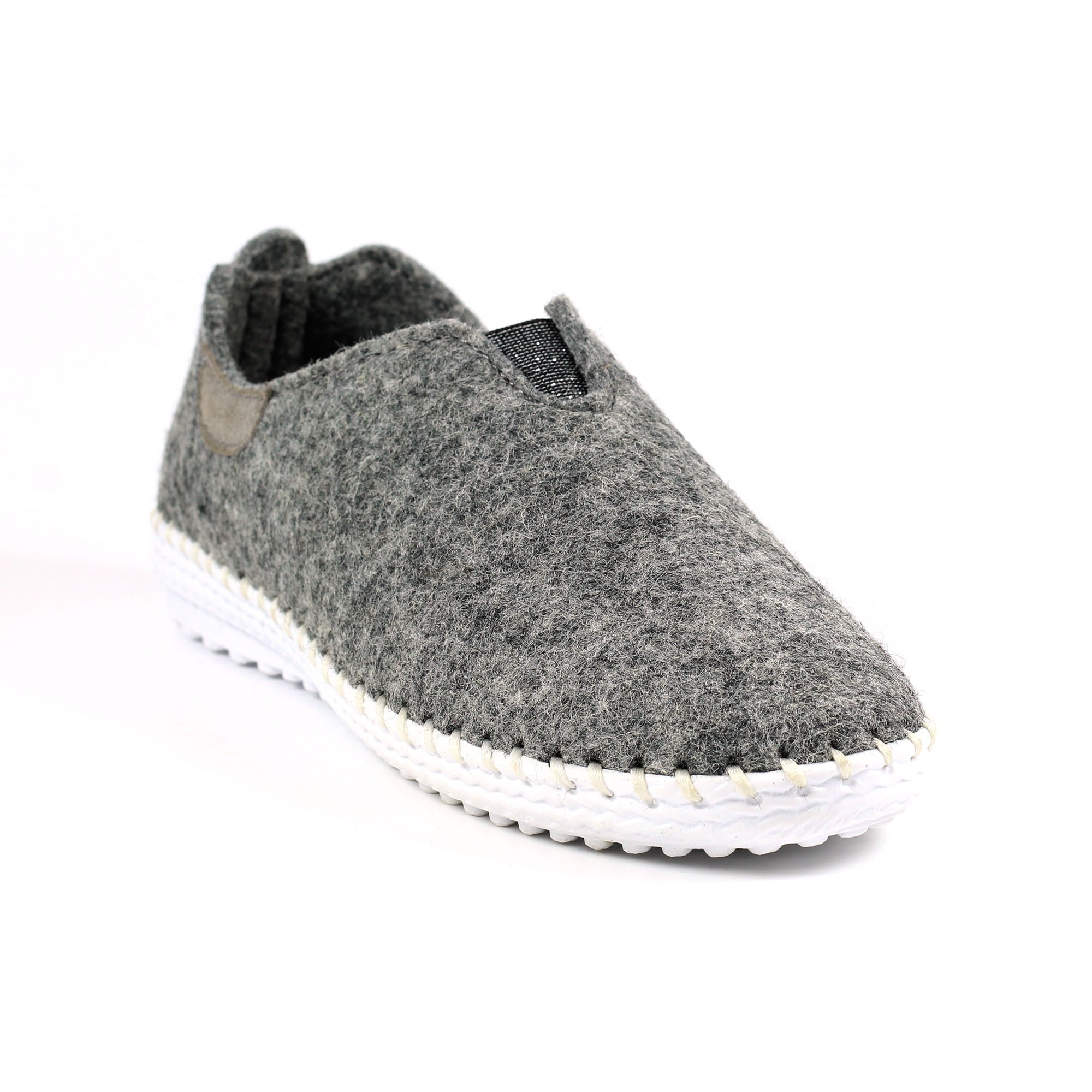 Colette Grey Full Slipper