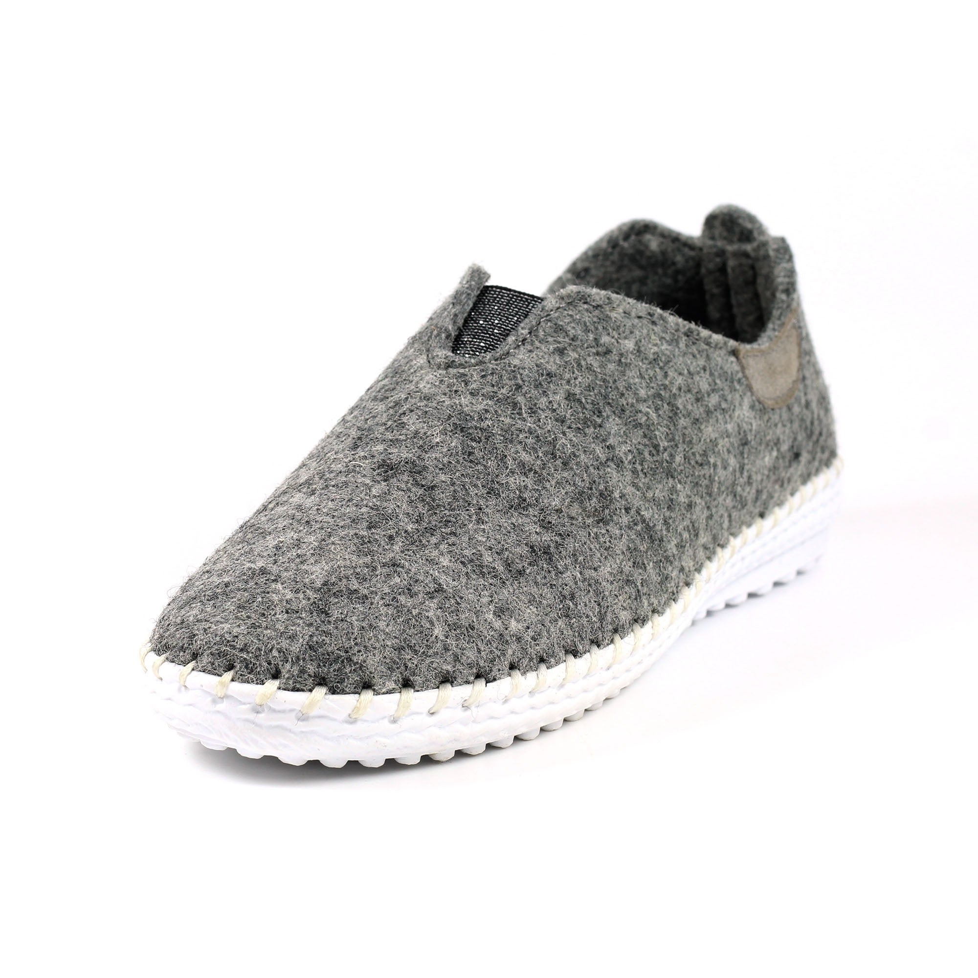 Colette Grey Full Slipper