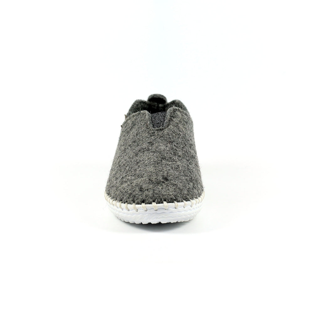 Colette Grey Full Slipper