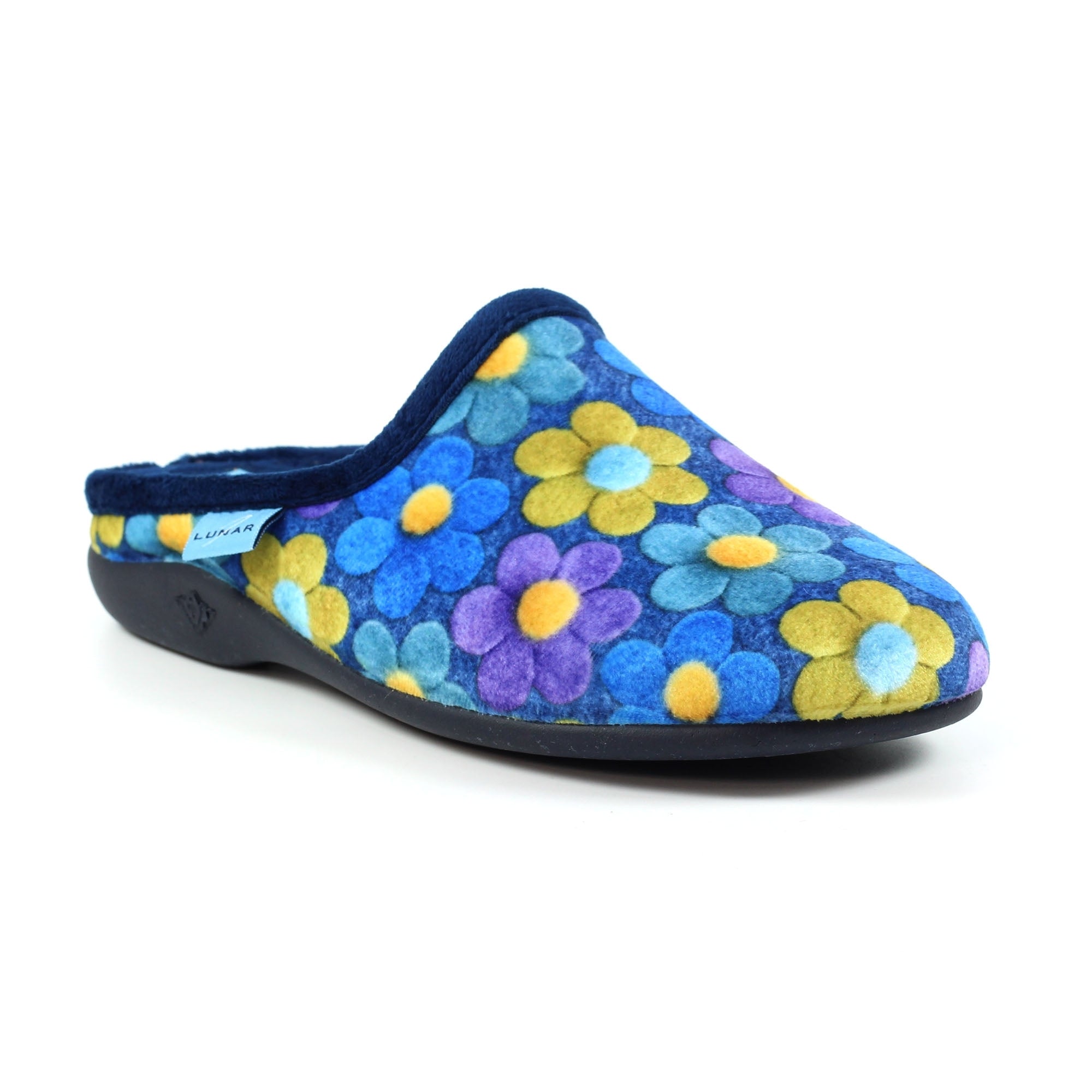 Cameo Blue Mule Slipper
