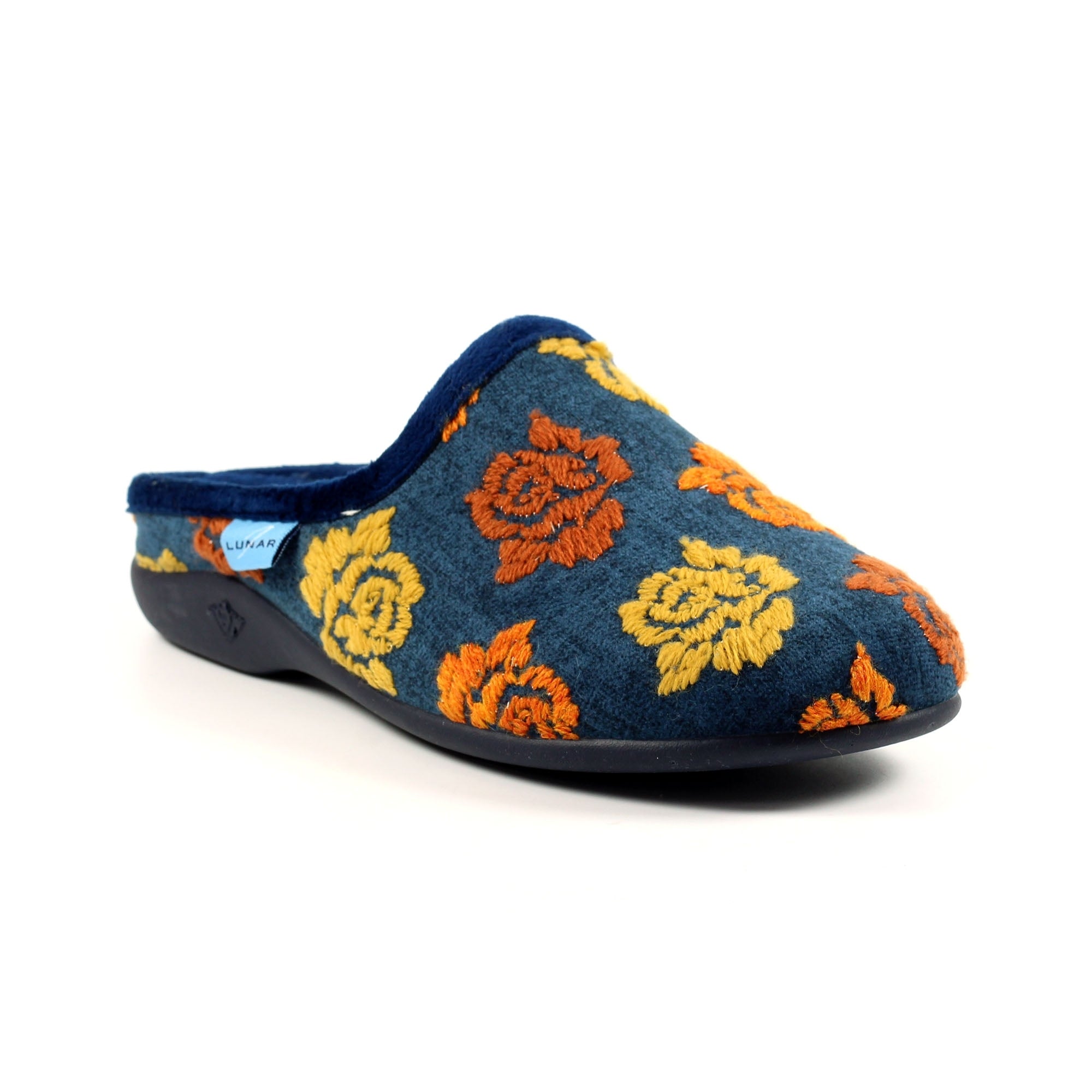 Empire Blue Mule Slipper