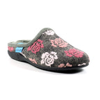 Empire Grey Mule Slipper