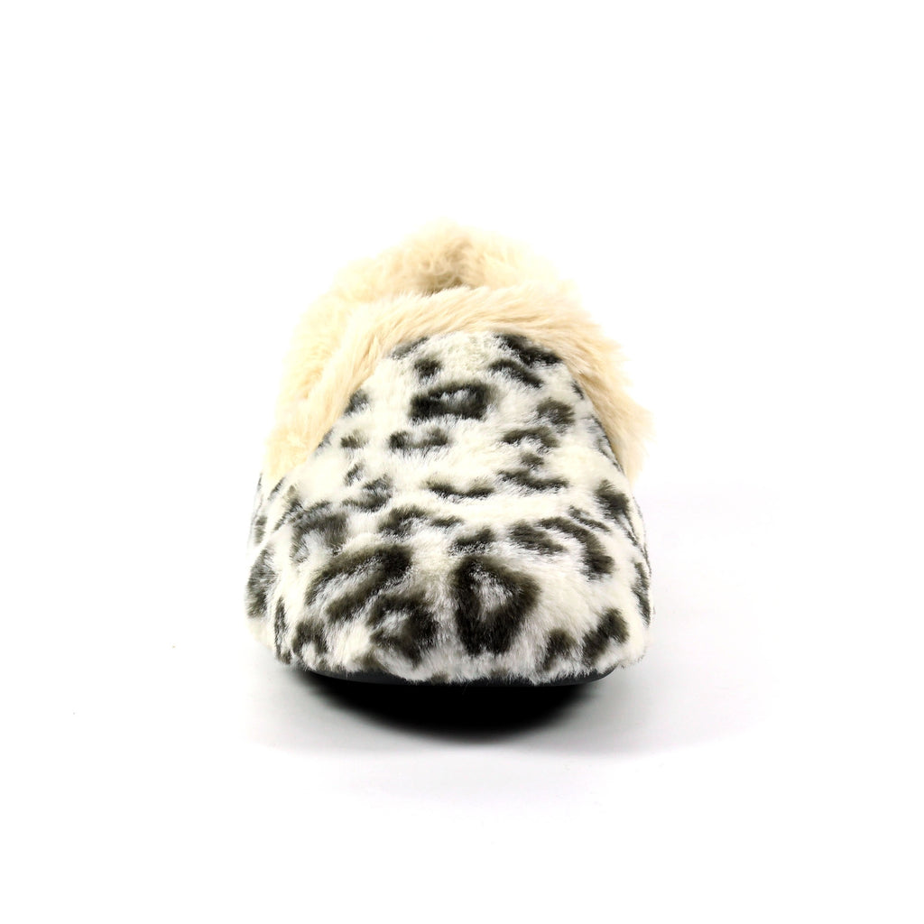 Morgan White Slipper