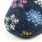 Juniper Navy Mule Slipper