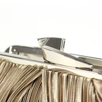 Sienna II Champagne Clutch Bag