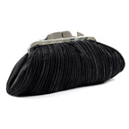 Sienna II Black Clutch Bag