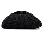 Sienna II Black Clutch Bag