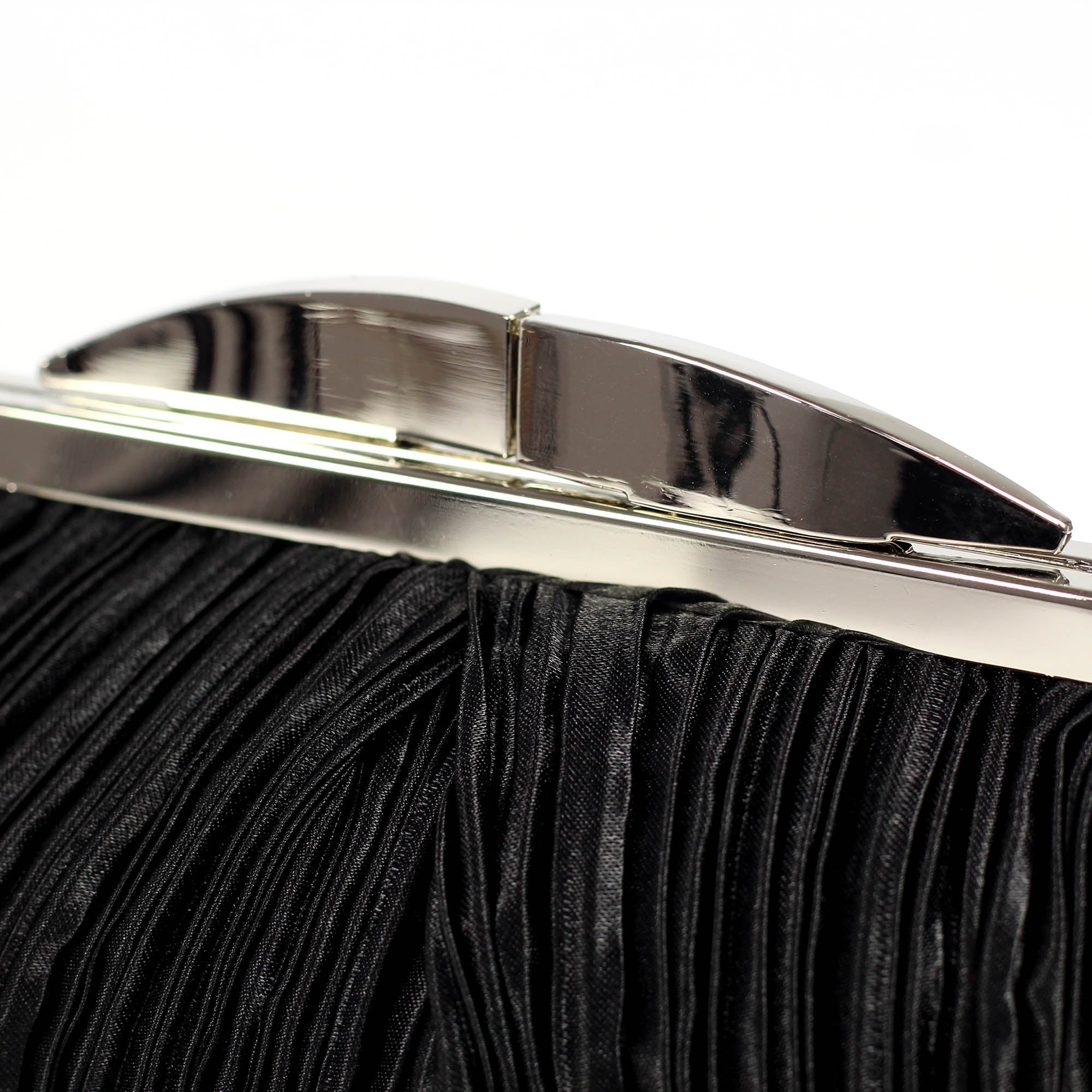Sienna II Black Clutch Bag