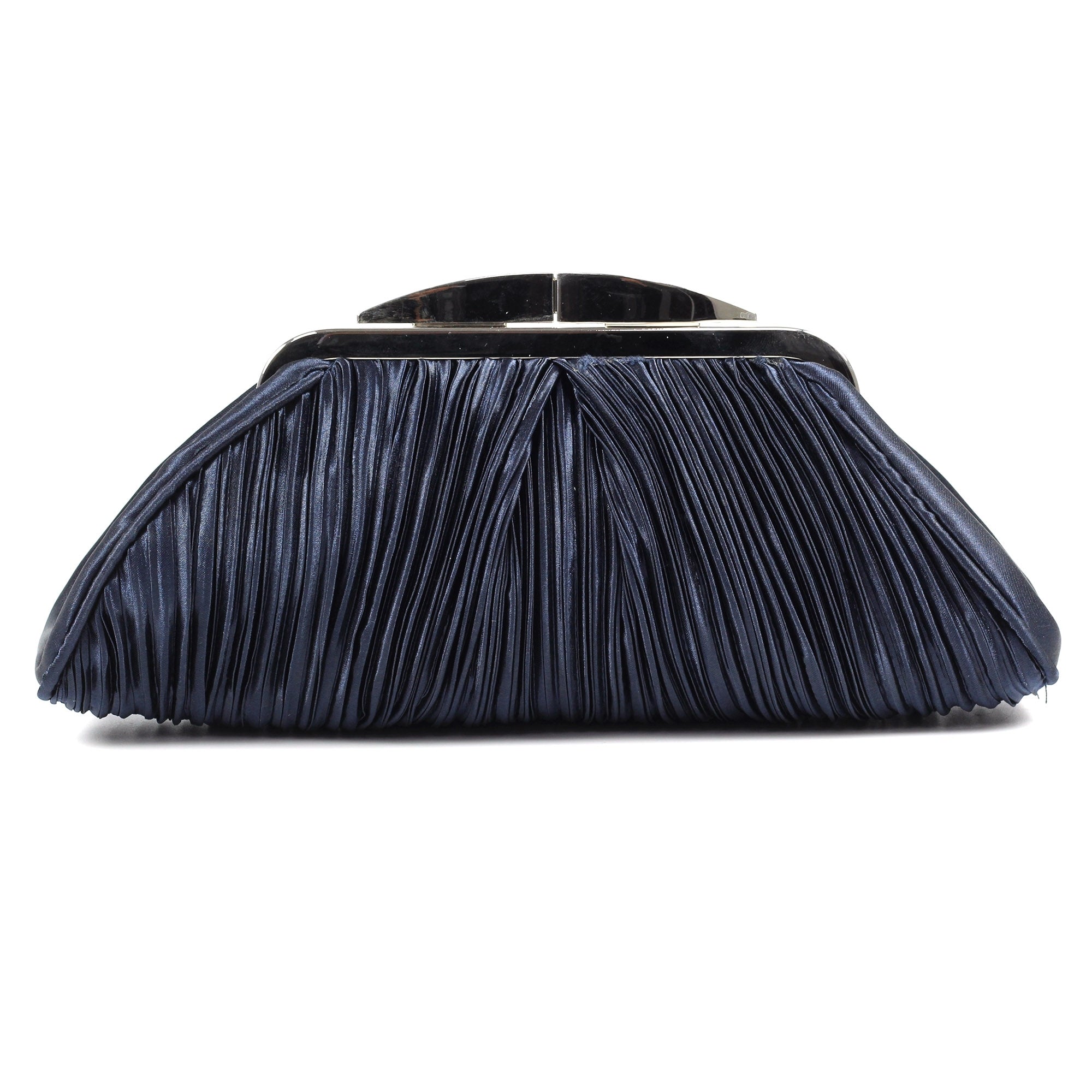 Sienna II Navy Clutch Bag