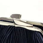 Sienna II Navy Clutch Bag