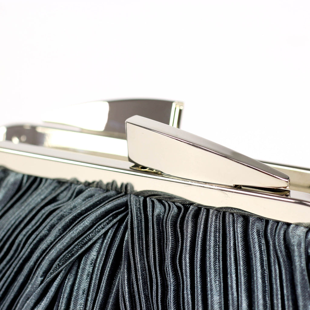 Sienna II Dark Grey Clutch Bag