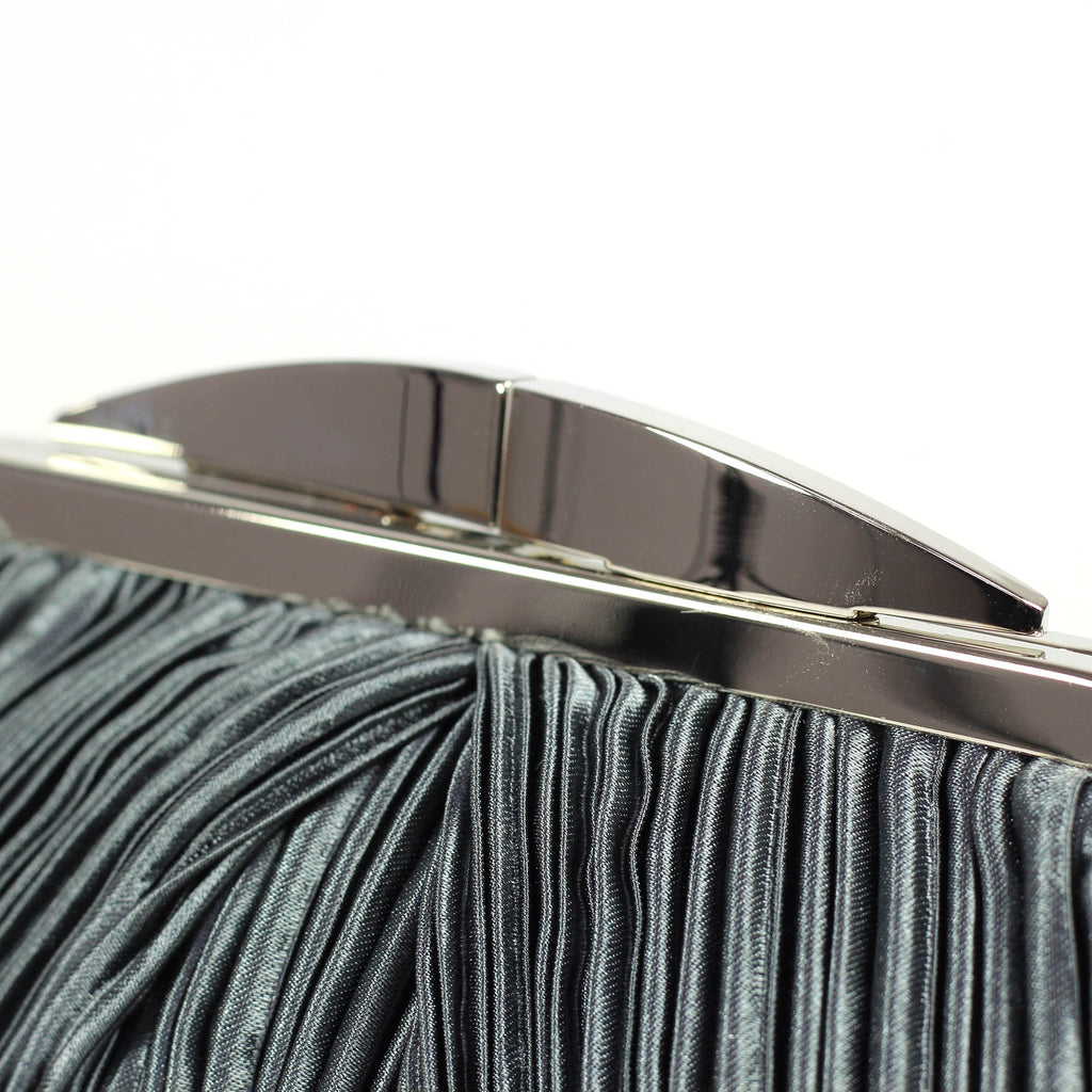 Sienna II Dark Grey Clutch Bag