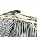 Sienna II Light Grey Clutch Bag