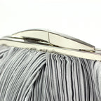 Sienna II Light Grey Clutch Bag