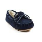 Lazy Dogz Portree Navy Slipper