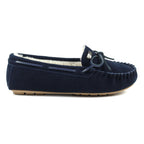 Lazy Dogz Portree Navy Slipper