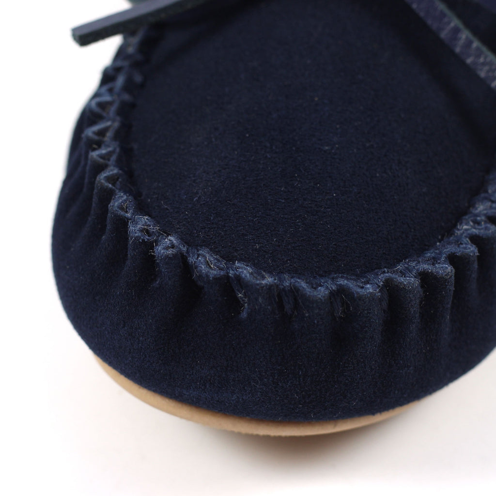 Lazy Dogz Portree Navy Slipper