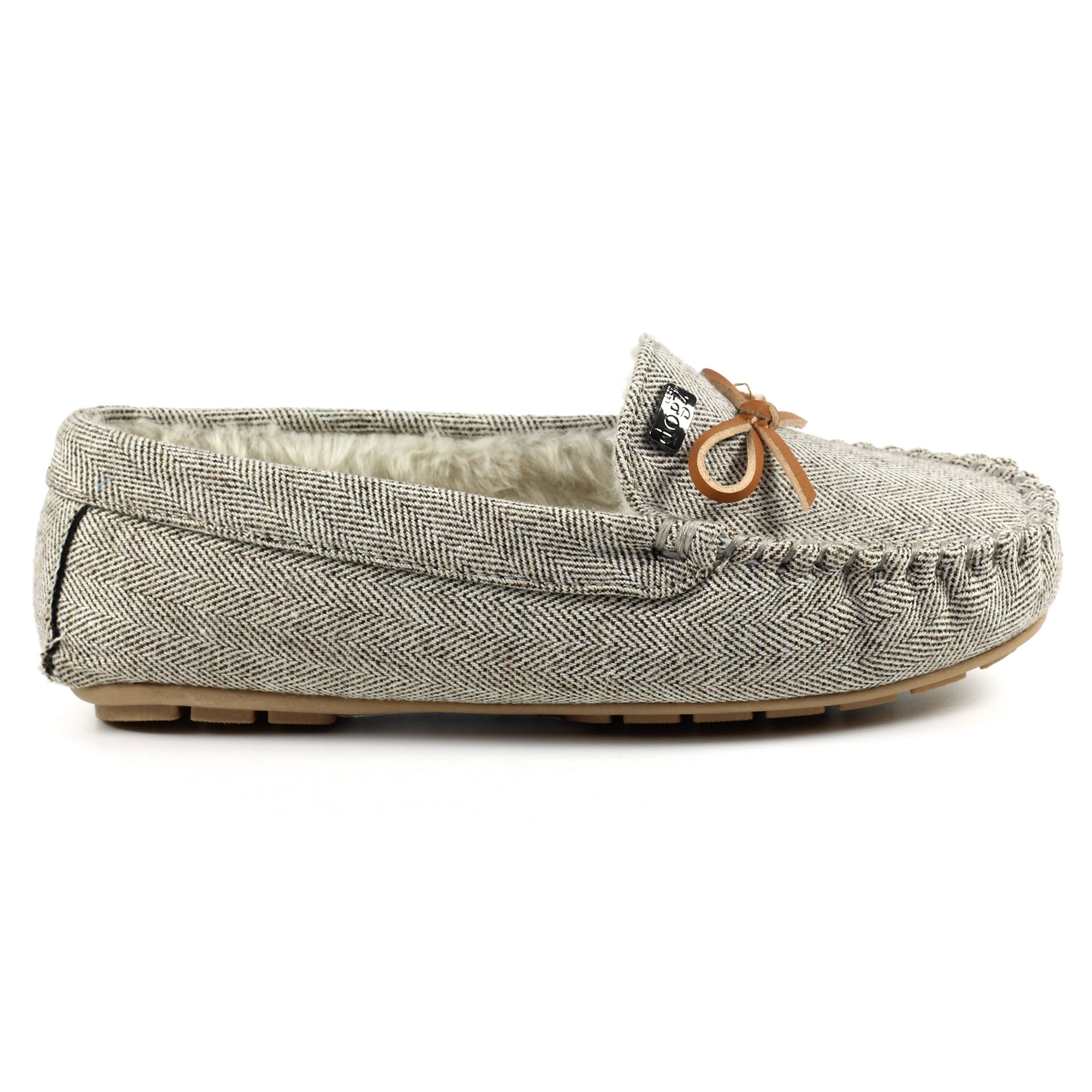 Lazy Dogz Jennings Beige Slipper