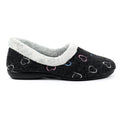 Sandino Black Slipper