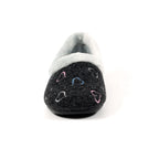 Sandino Black Slipper