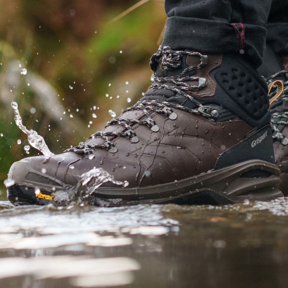 Canyon Brown Leather Boot