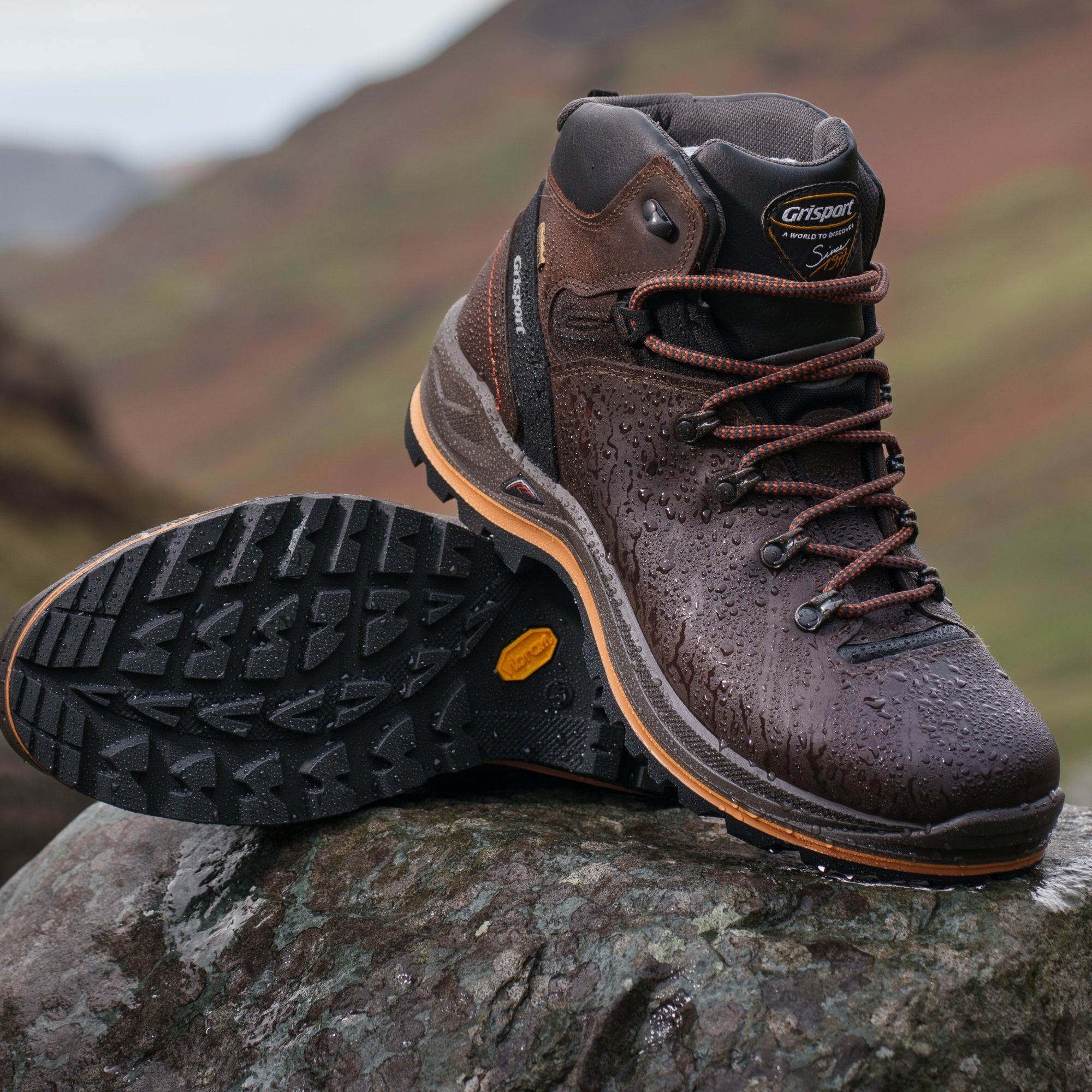 Pyke Brown Wide Fit Boot