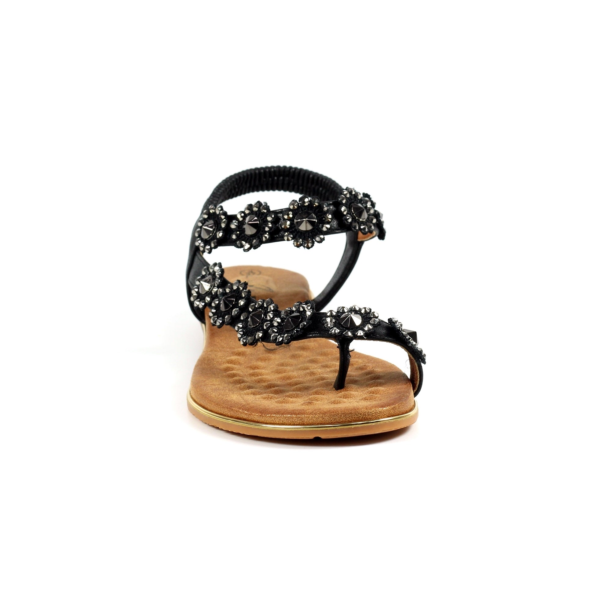 Charlotte II Black Sandal