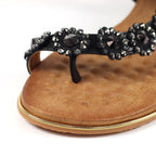 Charlotte II Black Sandal