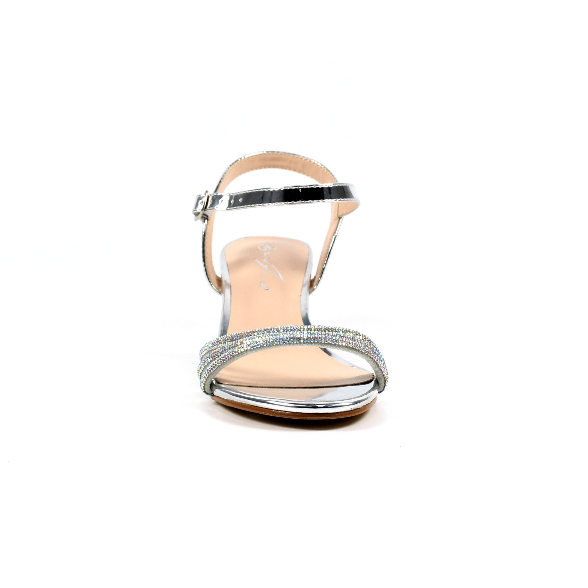 Amie Silver Sandal