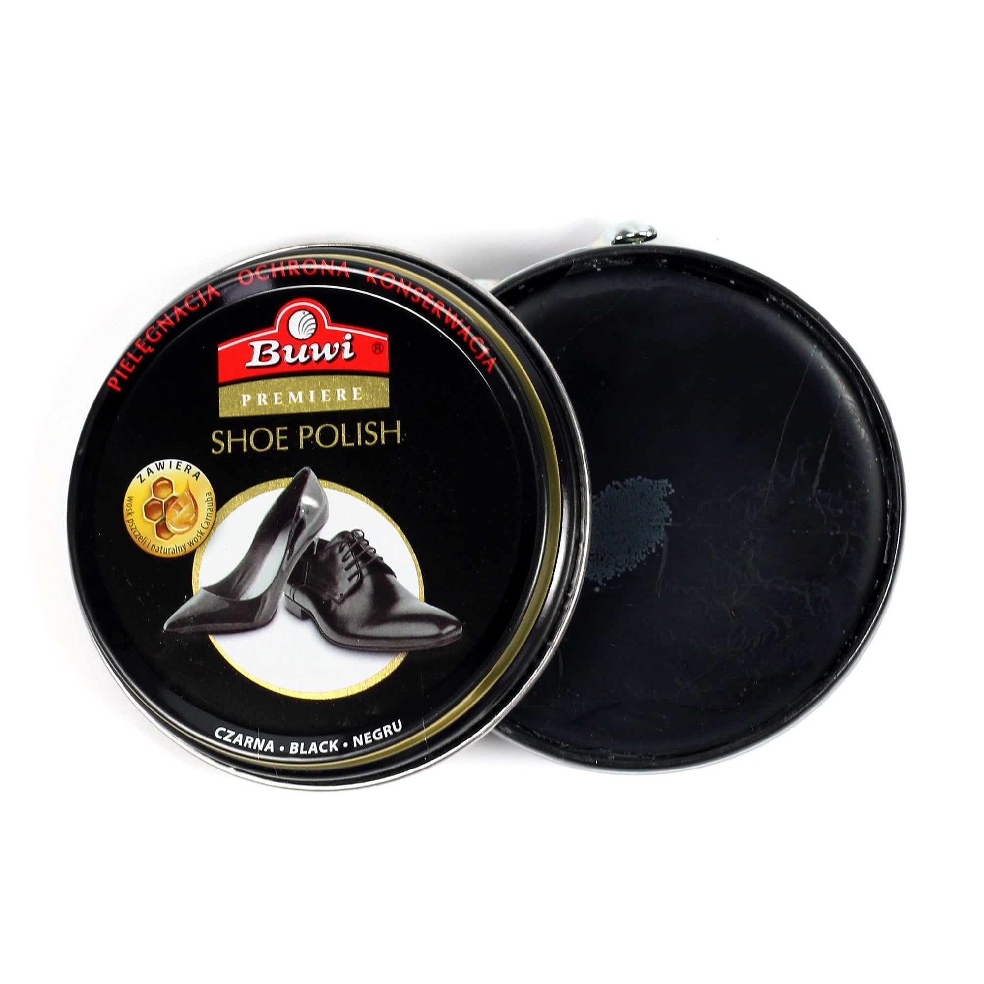 Buwi Premiere Shoe Polish 40ml Black