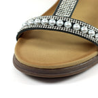Tancy Grey Pearl Sandal