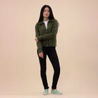 St. Ives Mint Leather Plimsoll