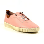 Flamborough Pale Pink Leather Shoe