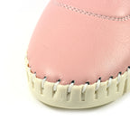 Flamborough Pale Pink Leather Shoe