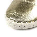 St. Ives Metallic Gold Plimsoll