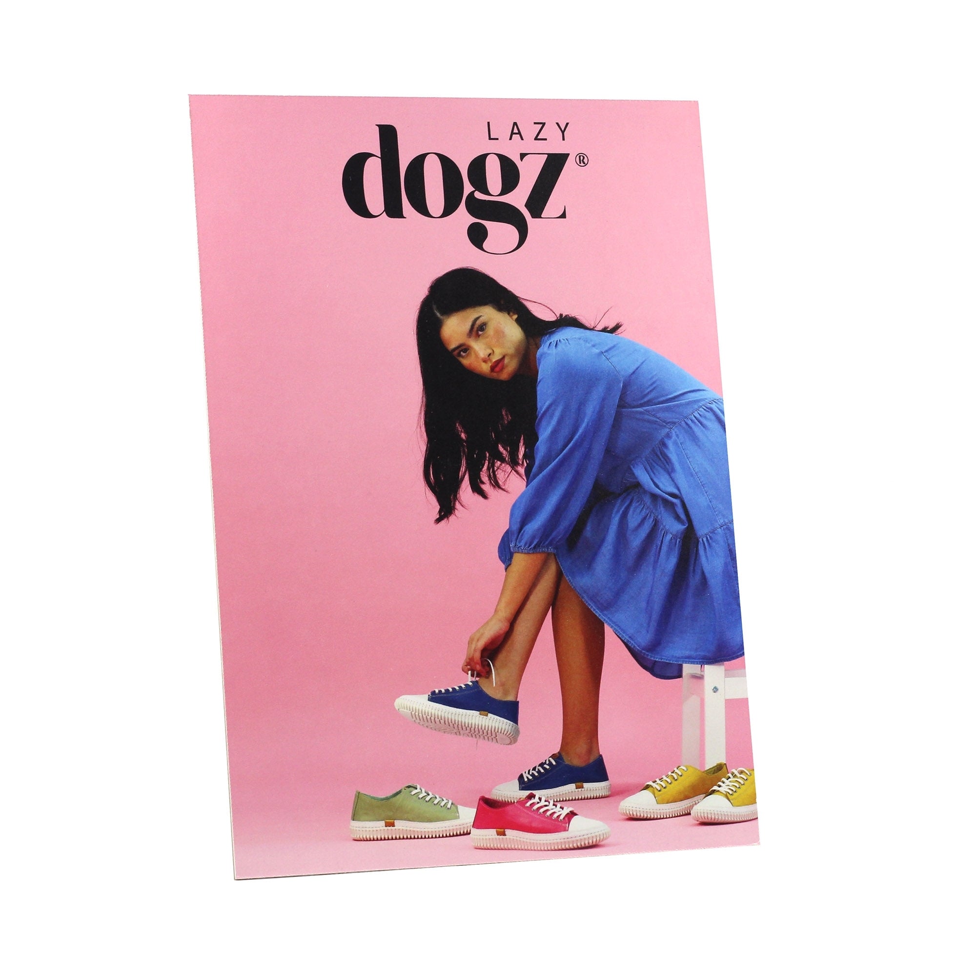 Lazy Dogz Truffle A4 Showcard