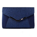 Rowena Navy Clutch Bag