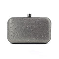 Catalina Dark Grey Clutch Bag