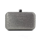 Catalina Dark Grey Clutch Bag