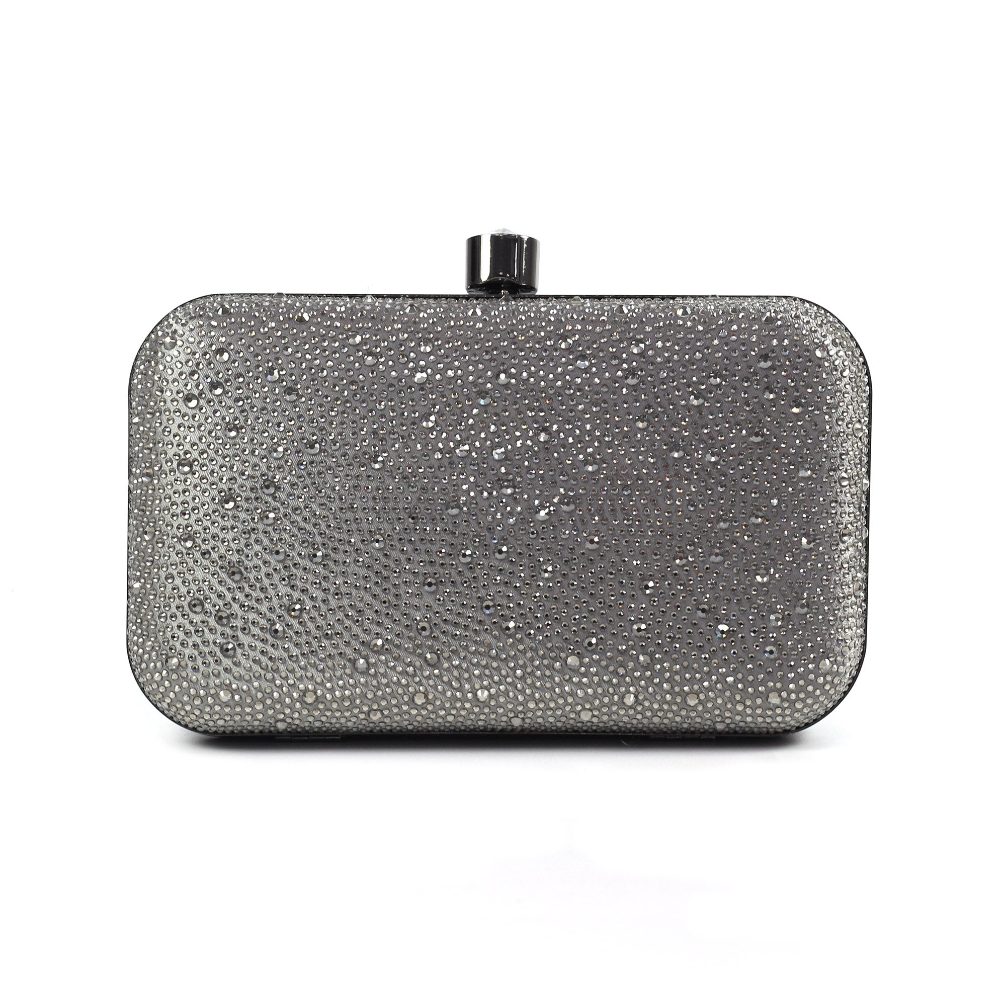 Catalina Dark Grey Clutch Bag