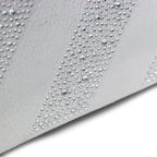 Emmerline Silver Clutch