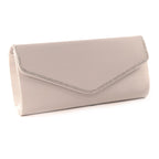 Tatiana Nude Clutch Bag
