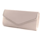 Tatiana Nude Clutch Bag