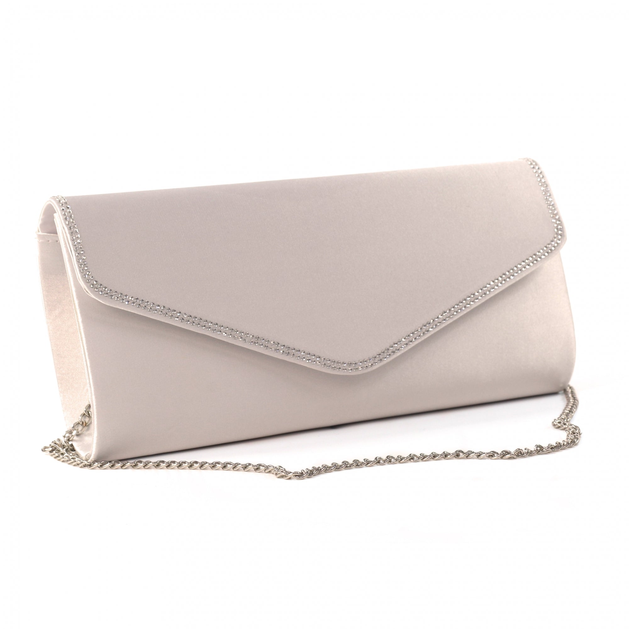 Tatiana Nude Clutch Bag