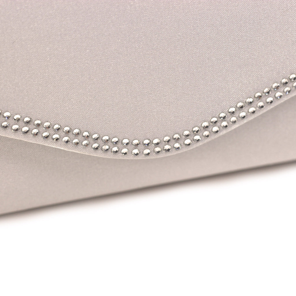 Tatiana Nude Clutch Bag